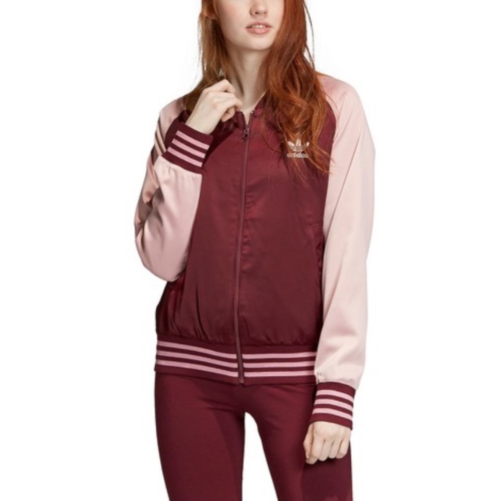 Adidas Women’s Satin Bomber jacket